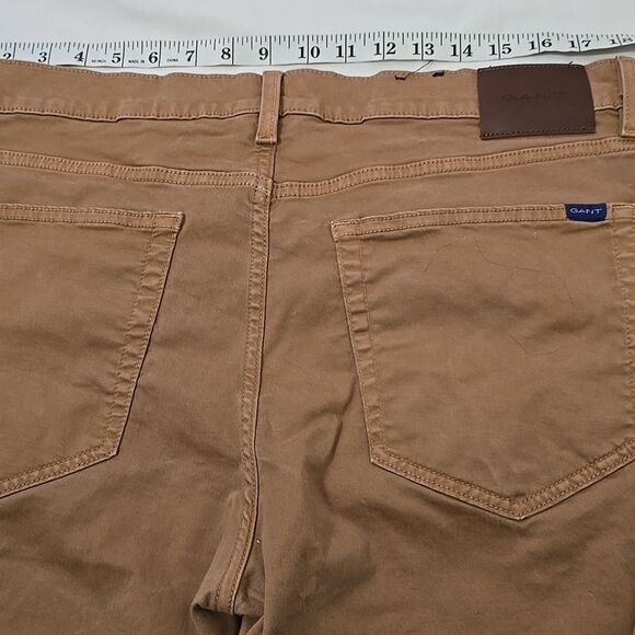 GANT ARLEY REGULAR CHINO PANTS  36/32 - Picture 2 of 10